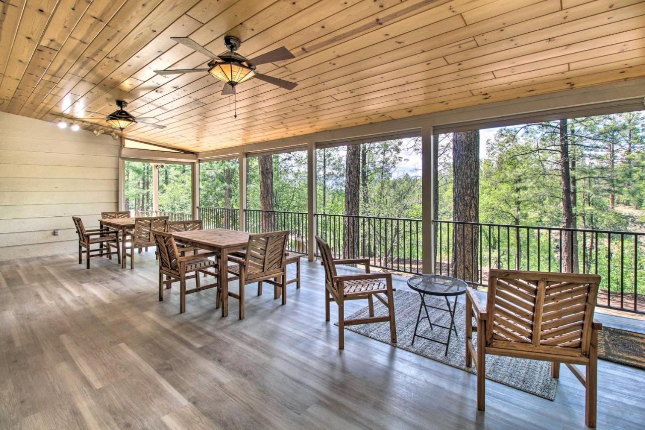 Pinetop Creekside Cabin Secret Game Room! Luaran gambar