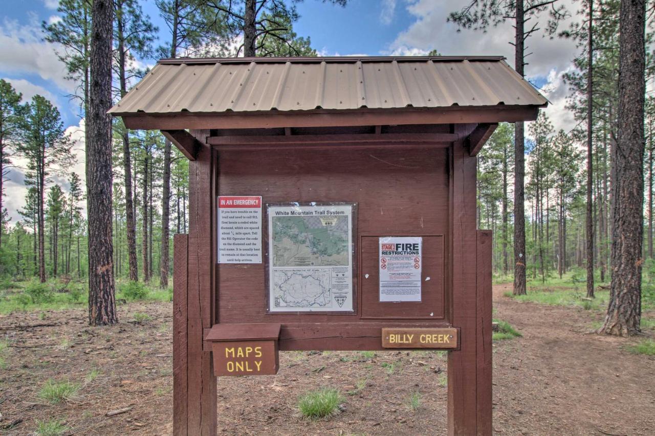 Pinetop Creekside Cabin Secret Game Room! Luaran gambar